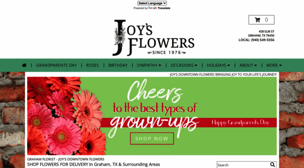 joysdowntownflowers.com