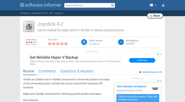 joystick4.software.informer.com