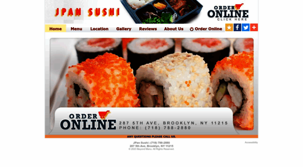 jpansushibrooklyn.com