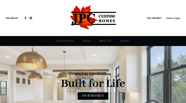 jpccustomhomes.com