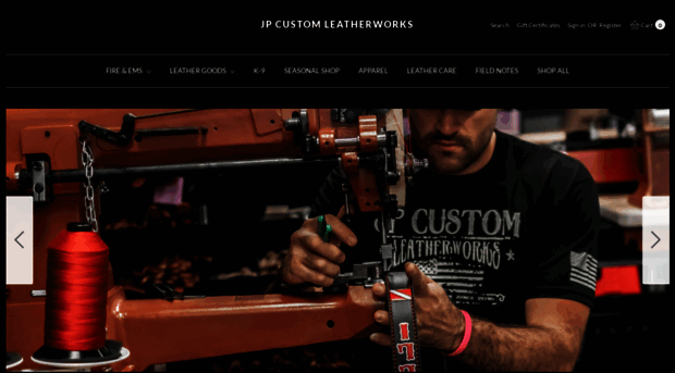 jpcustomleatherworks.com