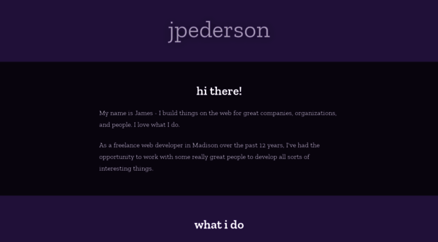 jpederson.com