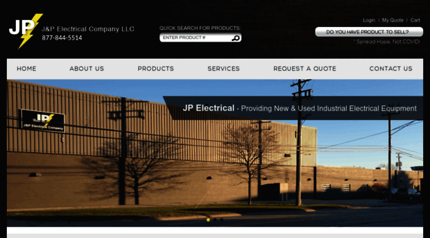 jpelectricalcompany.com