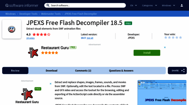 jpexs-free-flash-decompiler.software.informer.com