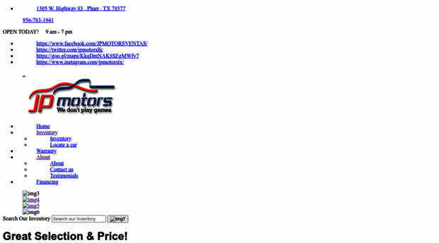 jpmotorsllc.net
