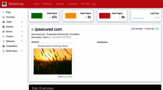 jpsecured.com.statscrop.com