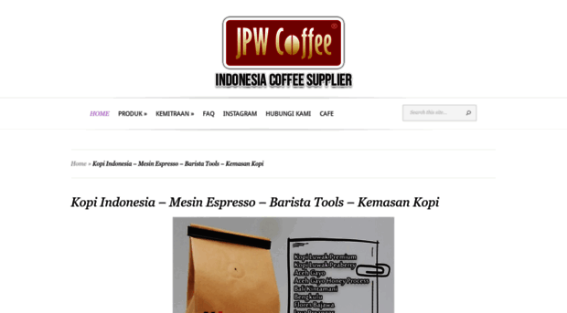 jpwcoffee.com