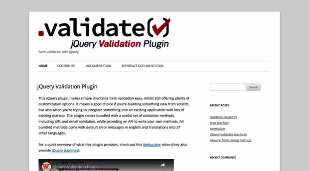 jqueryvalidation.org