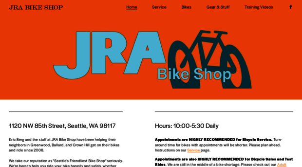 jrabikeshop.com