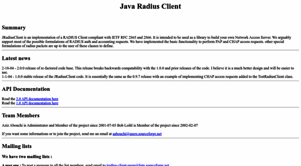 jradius-client.sourceforge.net