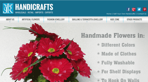 jrhandicrafts.com