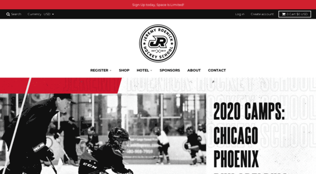 jrhockeyschool.com