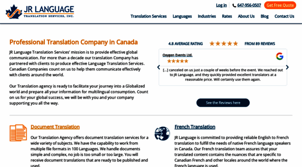 jrlanguage.ca