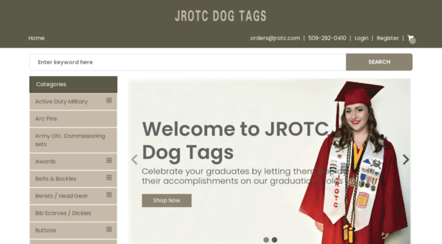 jrotcdogtags.com