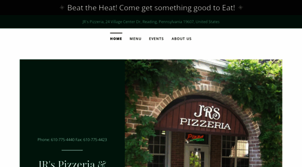 jrspizzeria.com