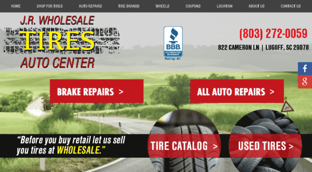 jrwholesaletires.com