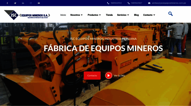 jscequiposmineros.com.pe