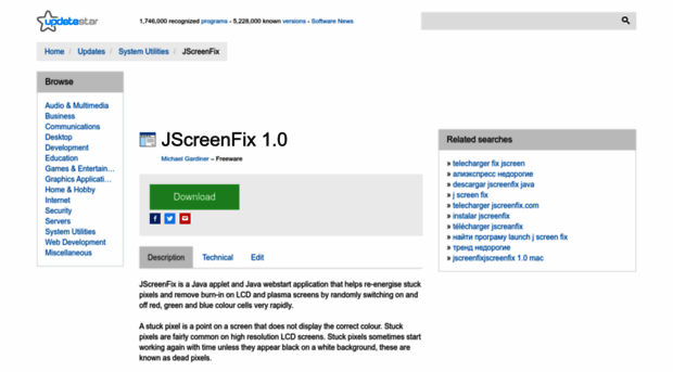 jscreenfix.updatestar.com