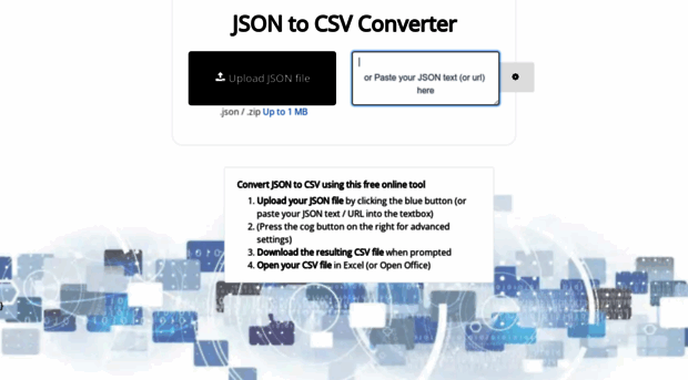 json-csv.com