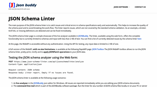 json-schema-linter.com