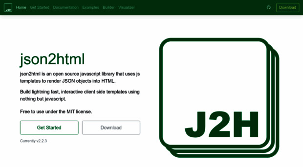 json2html.com