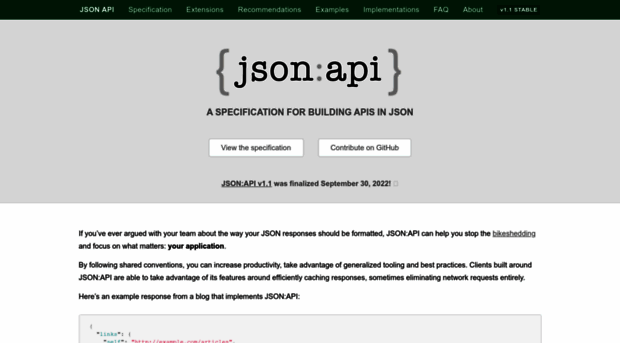 jsonapi.org