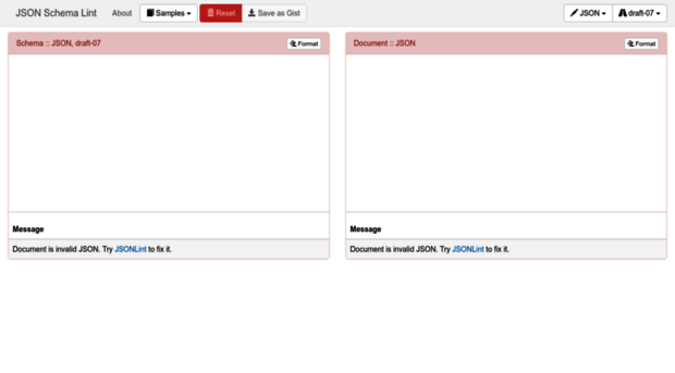 jsonschemalint.com