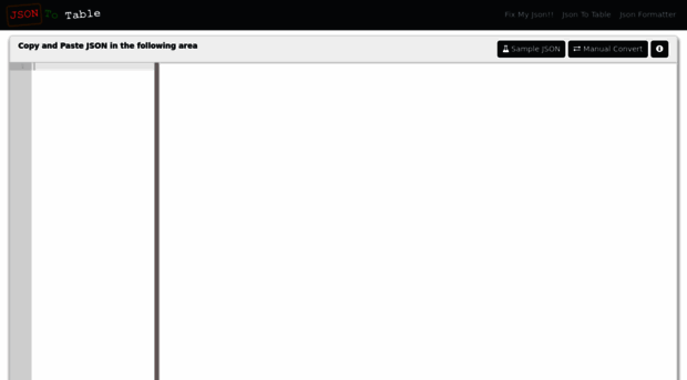 jsontotable.org