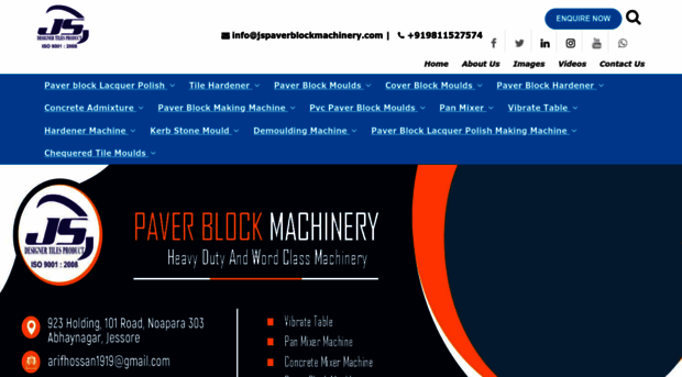 jspaverblockmachinery.com