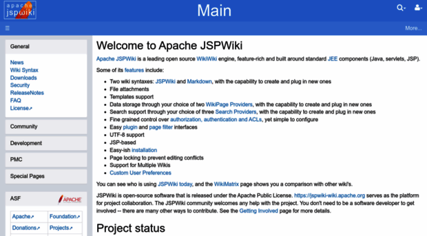 jspwiki.apache.org