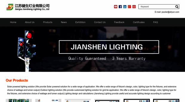 jssolarstreetlight.com