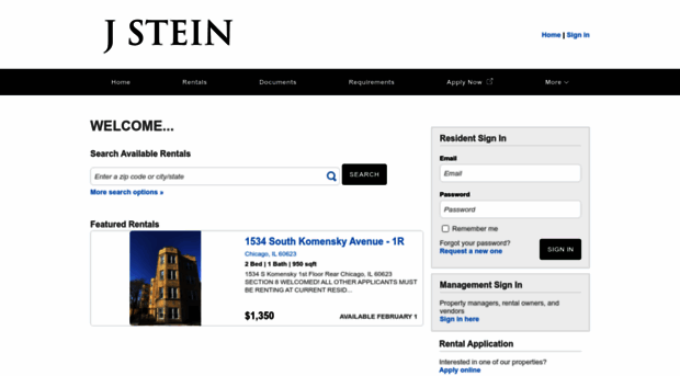 jstein.managebuilding.com