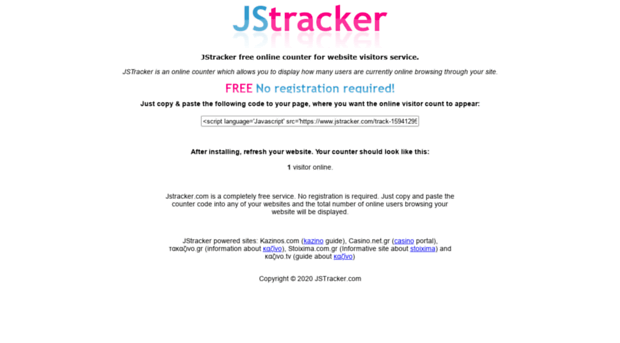 jstracker.com