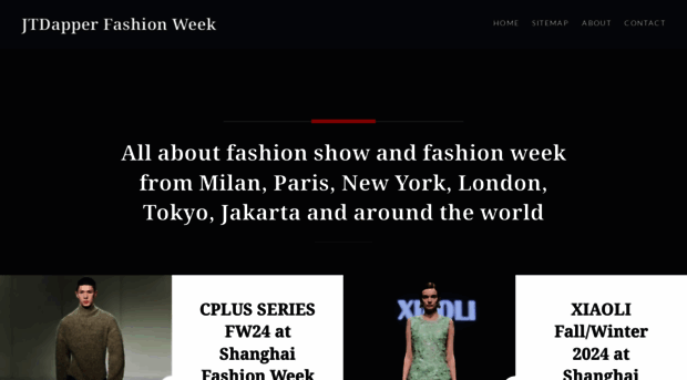 jtdapperfashionweek.com