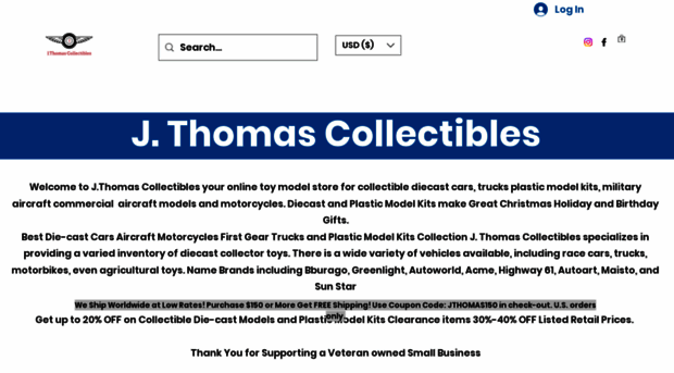 jthomascollectibles.net