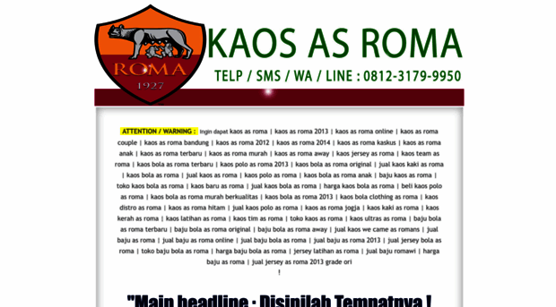 jualkaosasroma.blogspot.co.id