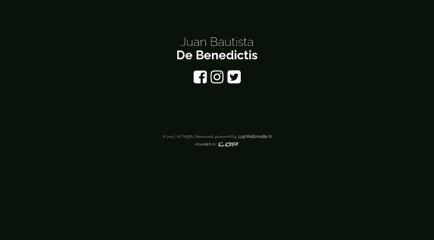 juandebenedictis.com