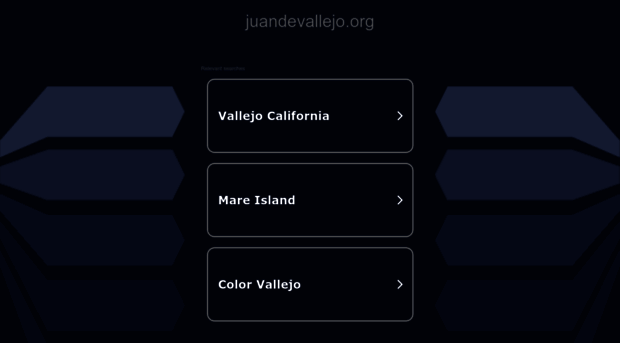 juandevallejo.org