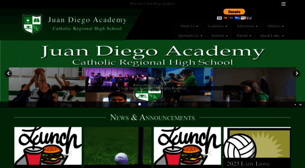 juandiegoacademy.org