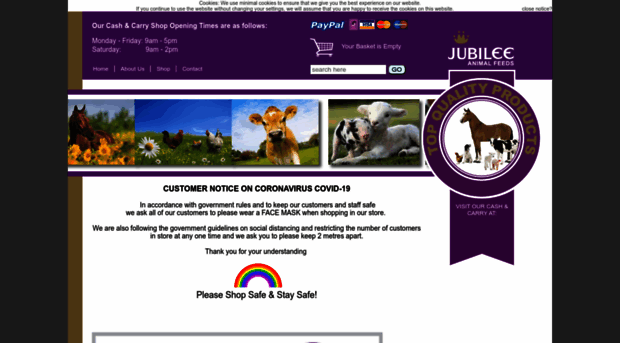 jubileeanimalfeeds.co.uk