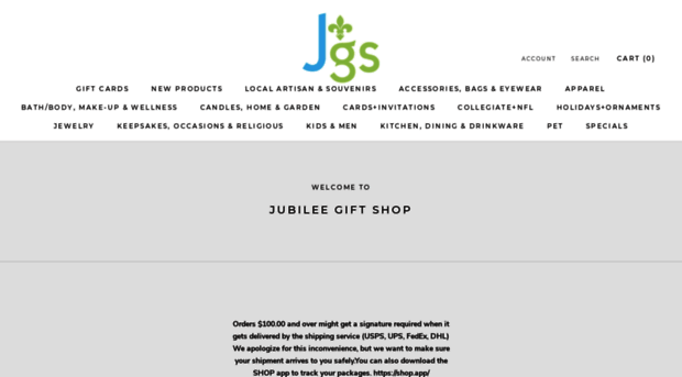 jubileegiftshop.com