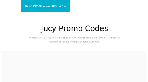 jucypromocodes.org