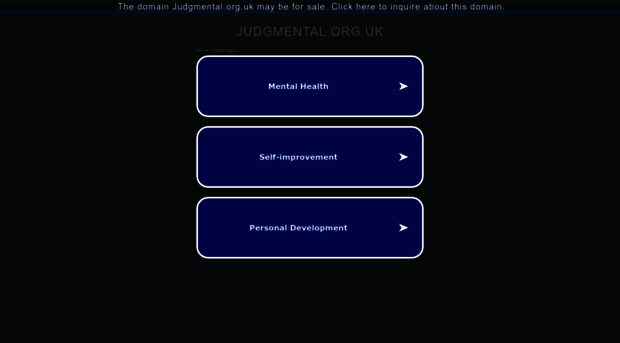 judgmental.org.uk