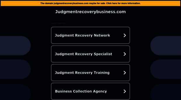 judgmentrecoverybusiness.com