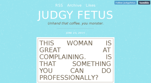 judgyfetus.com