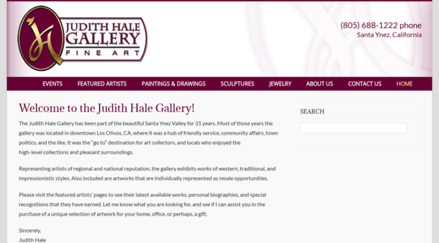 judithhalegallery.com