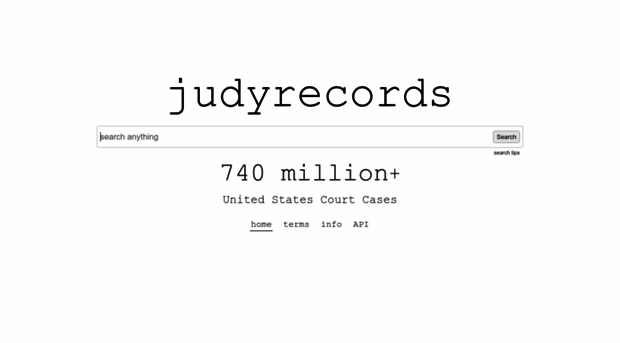 judyrecords.com