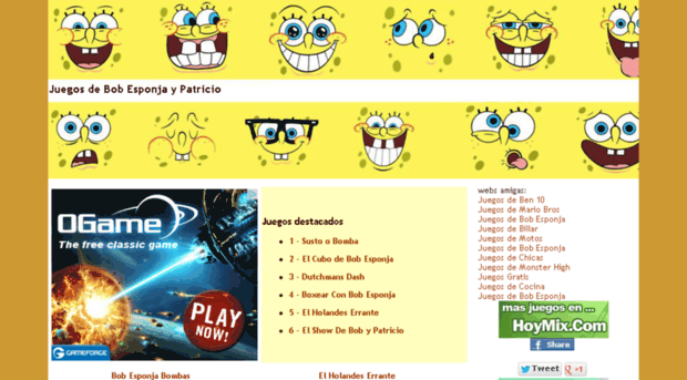 juegosdebobesponjaypatricio.es