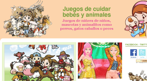 juegosdecuidarbebesanimales.com