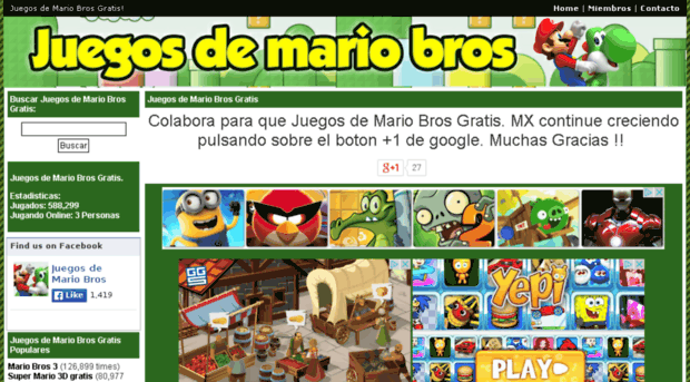 juegosdemariobrosgratis.com.mx